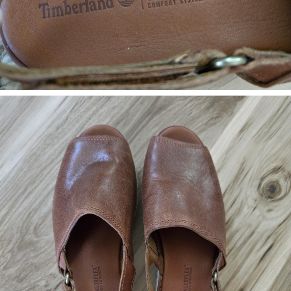 Timberland Sensorflex sandal’s Sz 7m Brown color - Picture 5 of 11